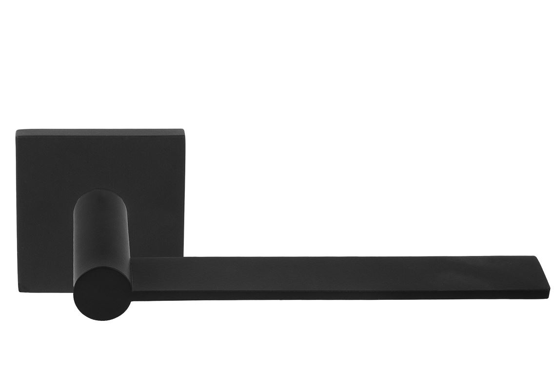 Deurklink EDGY EGQ50 op rozet mat zwart