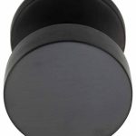 Voordeurknop BASIC LB503V Vast op Rozet PVD Gunmetal