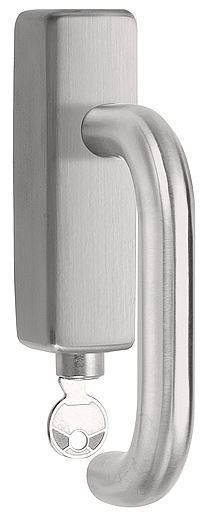 Draaikiepgarnituur BASICS LBI-19DKLOCK-O Links mat rvs