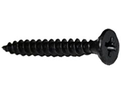 10 stuks Starx houtschroef platkop 5.0 x 50 mm zwart