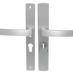 AXA Curve Smal veiligheidsbeslag PC55 met Kerntrek beveiliging Kruk/Kruk SKG3