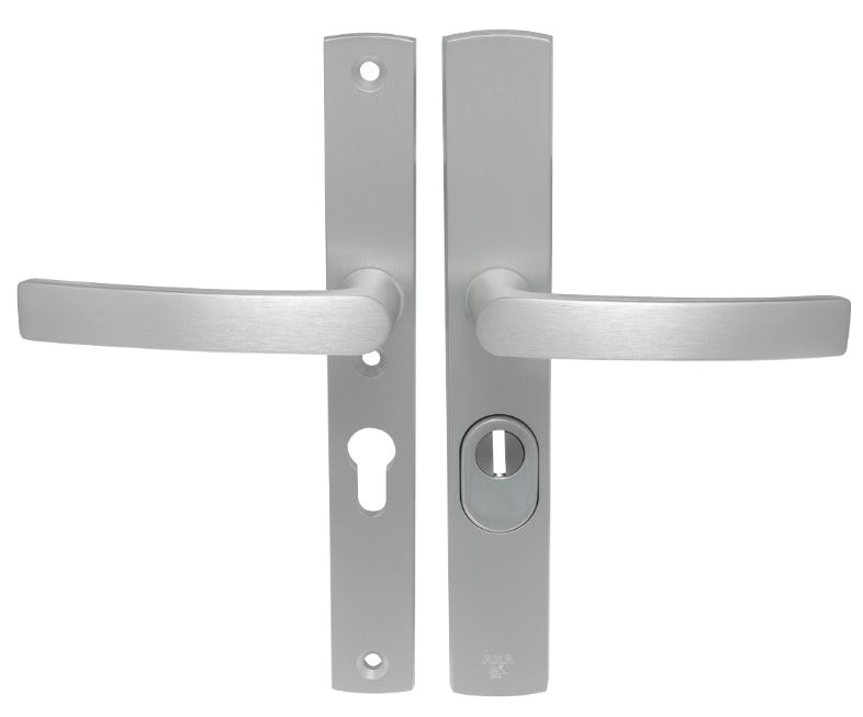 AXA Curve Smal veiligheidsbeslag PC55 met Kerntrek beveiliging Kruk/Kruk SKG3