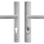 AXA Curve Smal veiligheidsbeslag PC72 met Kerntrek beveiliging Kruk/Kruk SKG3