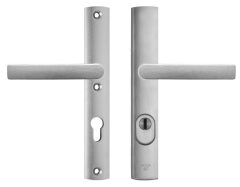 AXA Curve Smal veiligheidsbeslag PC72 met Kerntrek beveiliging Kruk/Kruk SKG3