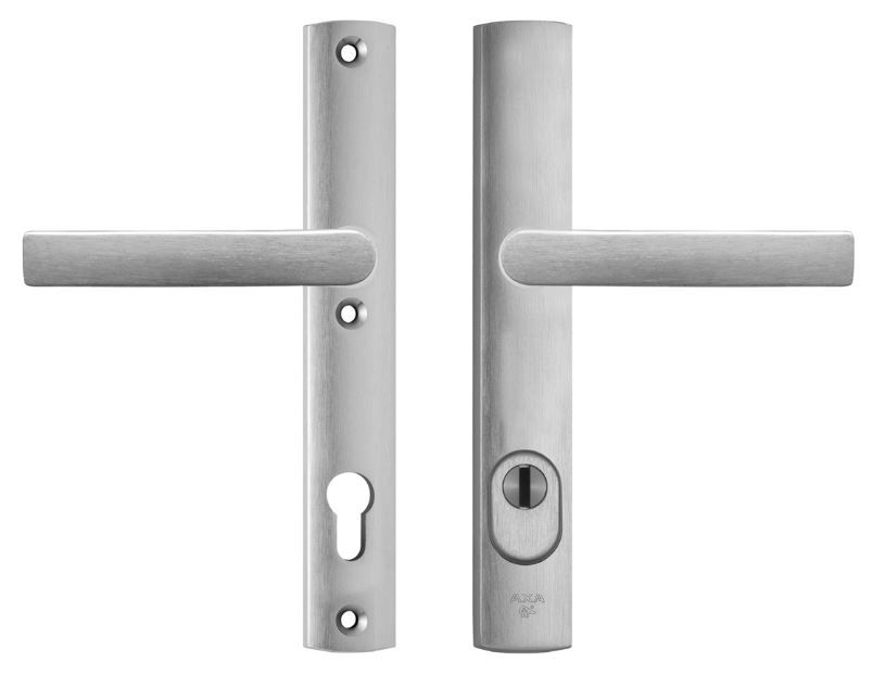 AXA Curve Smal veiligheidsbeslag PC92 met Kerntrek beveiliging Kruk/Kruk SKG3