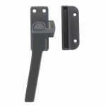 Starx raamsluiting links met nok en knop Grijs