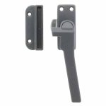 Starx raamsluiting Rechts met nok en knop Grijs