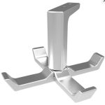 Starx jashaak plafondbevestiging, draaibaar Aluminium F1