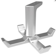 Starx jashaak plafondbevestiging, draaibaar Aluminium F1