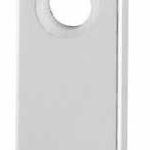 Hoppe Renovatieschild Blind Aluminium F1