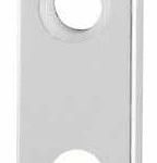 Hoppe Renovatieschild PC55 Aluminium F1