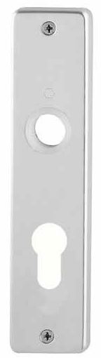Hoppe Renovatieschild PC72 Aluminium F1