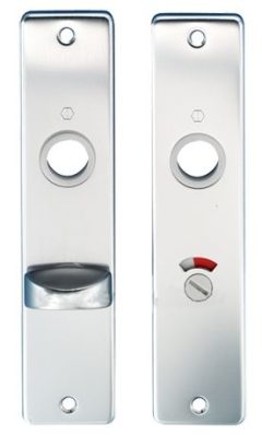 Hoppe Renovatieschild WC55/8 mm Aluminium F1