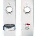 Hoppe Renovatieschild WC63/8 mm Aluminium F1