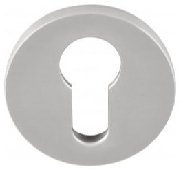 Cilinderplaatje FOLD TBY50 mat rvs