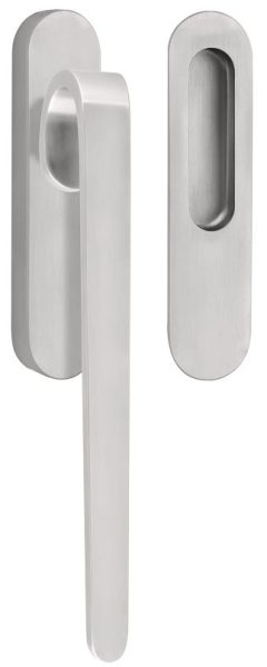 Hef/schuifdeurbeslag FOLD TB230 Blind mat rvs