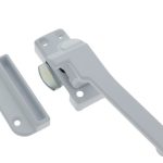 Starx raamsluiting Rechts met nok en knop Wit