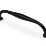 Greep 3950 Gietijzer mat zwart 128 mm