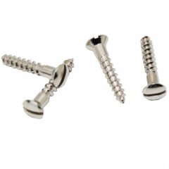 20 Houtschroeven Timeless 3,5x20 messing Vernikkeld