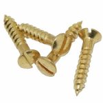 20 Houtschroeven Timeless 3,5x20 messing