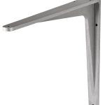 Plankdrager Herakles Aluminium Zilver 290x240 mm