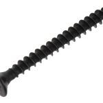 10 stuks Starx Spaanplaatschroef zwart Gelakt 3.0 x 25 mm