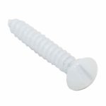 20 stuks schroeven 24 mm Wit