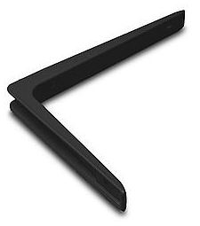 Plankdrager Aluminium zwart Gelakt 100x150 mm