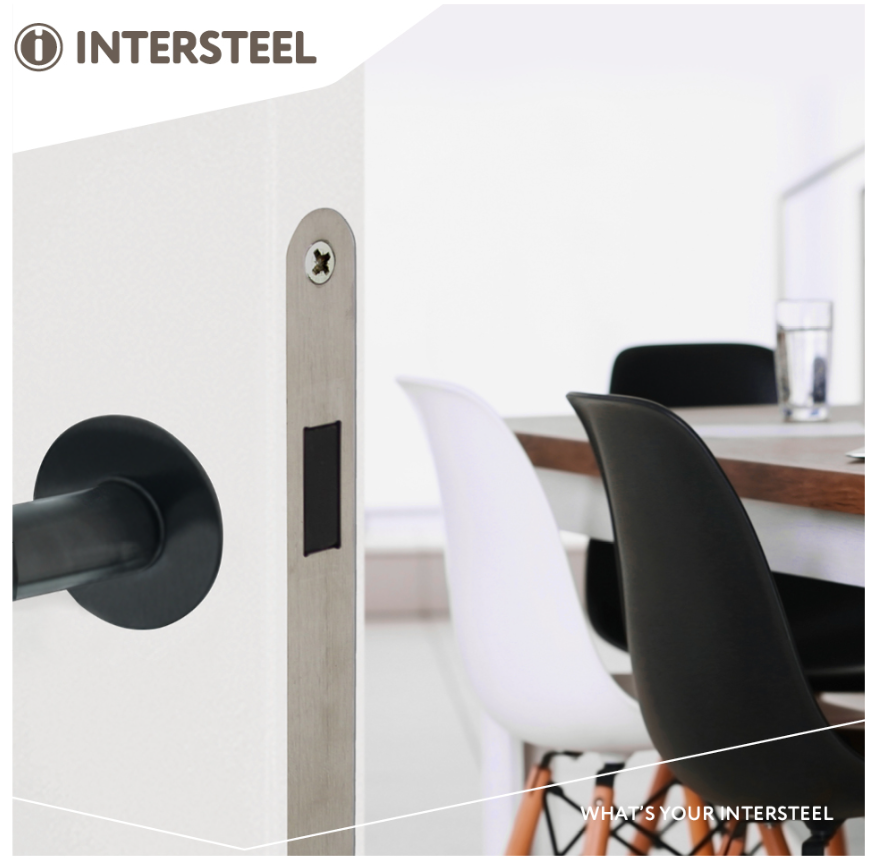 Intersteel Magneet Klavier Dag en Nachtslot SL56 Met rvs Voorplaat 20X175 mm - Afbeelding 4