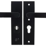 Starx veiligheidsbeslag kortschild PC55 SKG3 met kerntrekbeveiliging kruk/kruk zwart