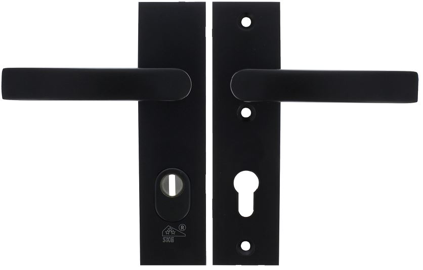 Starx veiligheidsbeslag kortschild PC72 SKG3 met kerntrekbeveiliging kruk/kruk zwart