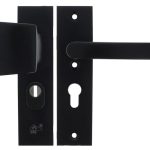 Starx veiligheidsbeslag kortschild PC55 SKG3 met kerntrekbeveiliging greep/kruk zwart