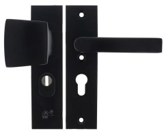 Starx veiligheidsbeslag kortschild PC55 SKG3 met kerntrekbeveiliging greep/kruk zwart