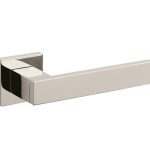 Olivari deurklink Diana op rozet nikkel titaan PVD