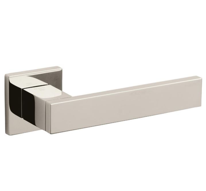 Olivari deurklink Diana op rozet nikkel titaan PVD