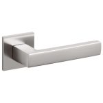 Olivari deurklink Planet Q op rozet rvs mat titaan PVD