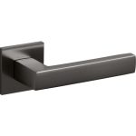 Olivari deurklink Planet Q op rozet antraciet mat titaan PVD