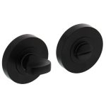 Intersteel wc-sluiting 8mm rond 53x8mm met 7mm nokken mat zwart