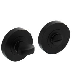 Intersteel wc-sluiting 8mm rond 53x8mm met 7mm nokken mat zwart