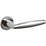 Olivari deurklink Aurelia op rozet chroom