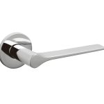 Olivari deurklink Lama L op rozet chroom