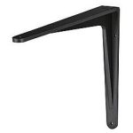 Plankdrager Herakles Aluminium zwart Gemoffeld 240x190 mm