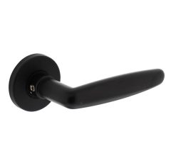 Intersteel deurklink Sophie met rozet ø49x7mm verdekt mat zwart