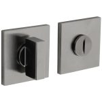 Olivari rozet toilet-/badkamersluiting vierkant rvs mat titaan PVD