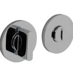Olivari rozet toilet-/badkamersluiting rond chroom mat