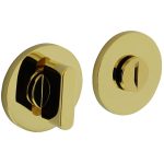 Olivari rozet toilet-/badkamersluiting rond messing titaan PVD