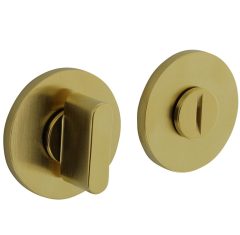 Olivari rozet toilet-/badkamersluiting rond messing mat titaan PVD