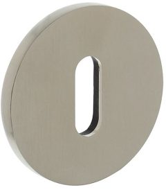 Olivari rozet rond met sleutelgat nikkel mat titaan PVD