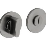 Olivari rozet toilet-/badkamersluiting rond rvs mat titaan PVD