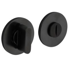 Olivari rozet toilet-/badkamersluiting rond antraciet mat titaan PVD